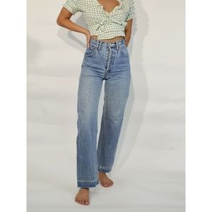 Vintage Levi's 501 high waist jeans